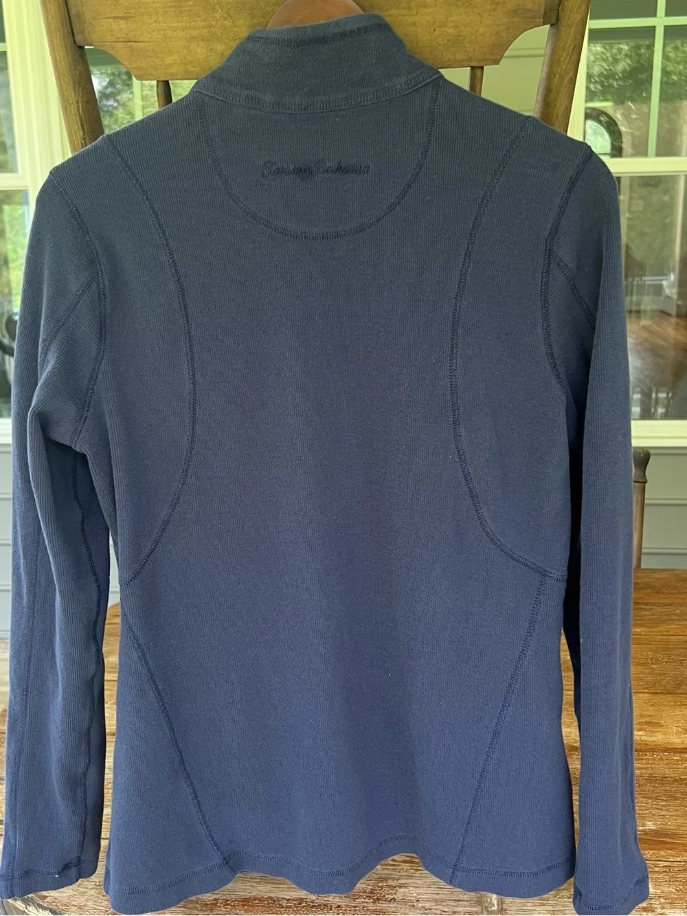 Tommy Bahama Mens Full Zip Sweatshirt Jacket Blue Medium M